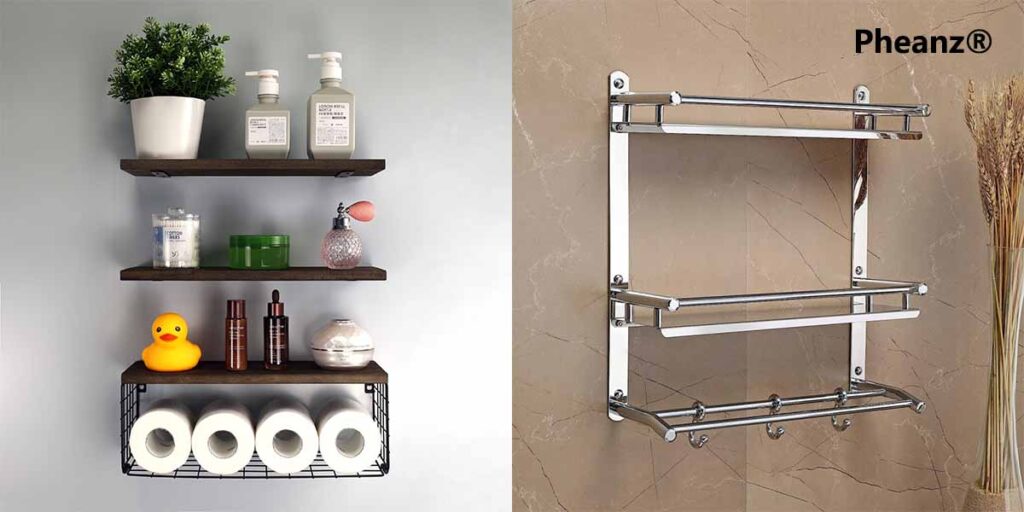Pheanz® Bathroom Shelves The Perfect Blend of High Quality and Versatility