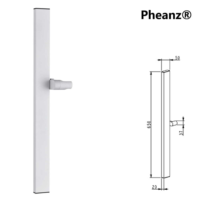 Pheanz® PH-PSSB-Y001 Up And Down Adjustable Shower Sliding Bar-Ivory-01