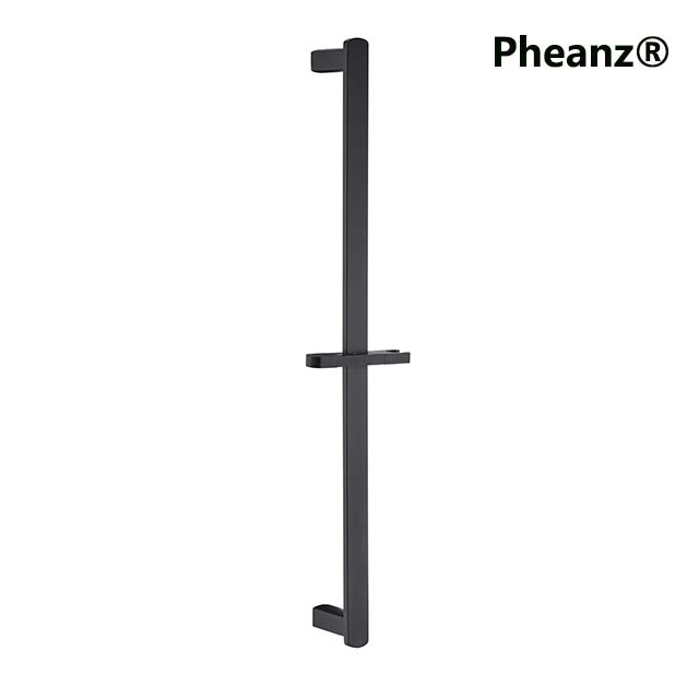 Pheanz® PH-OSSB-S003 Bathroom faucet accessories adjustable hand shower sliding rail-Black