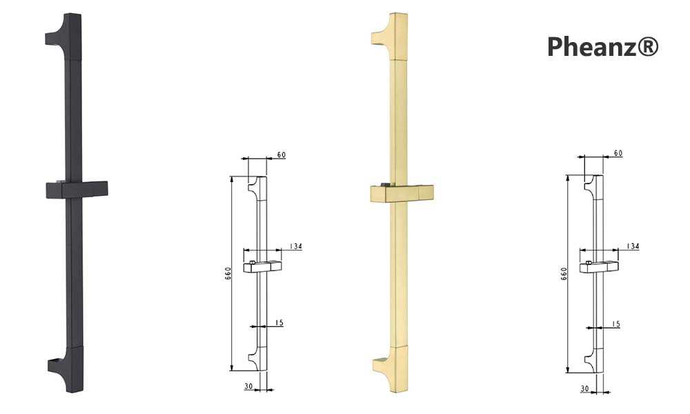 Pheanz® Shower Slide Bar The Superior Choice with High-Quality Certification-02