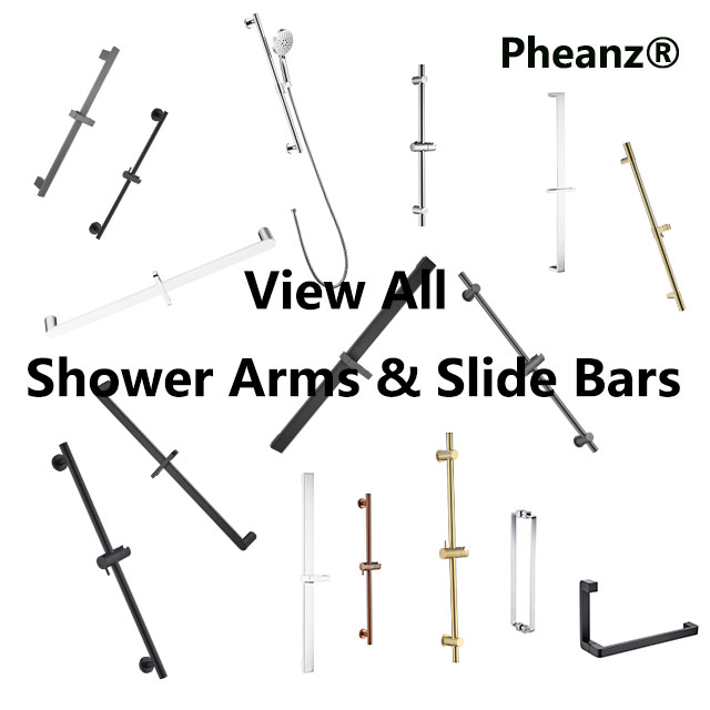 Pheanz® View All Shower Arms & Slide Bars